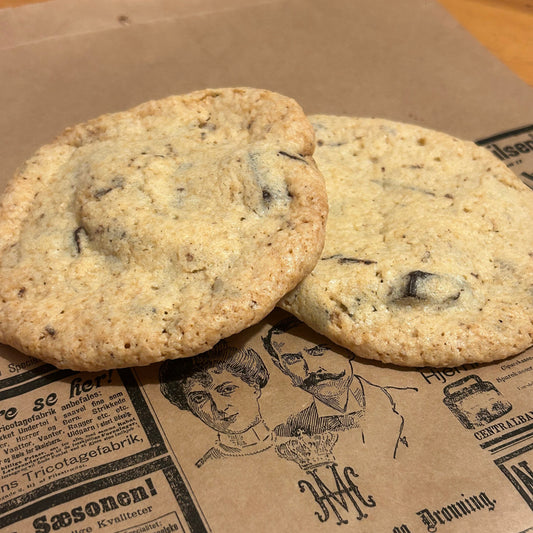 Cookies med sjokoladebiter