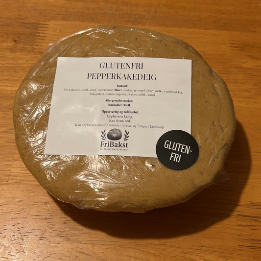 Glutenfri pepperkakedeig 1kg